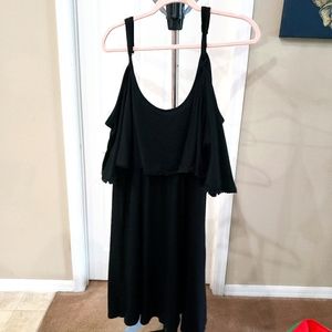 Torrid little Black Dress with open shoulders